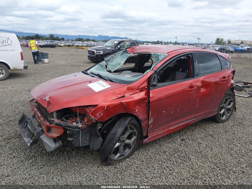 Vin: 1fadp3l90jl279237, lot: 46020665, ford focus st 20182