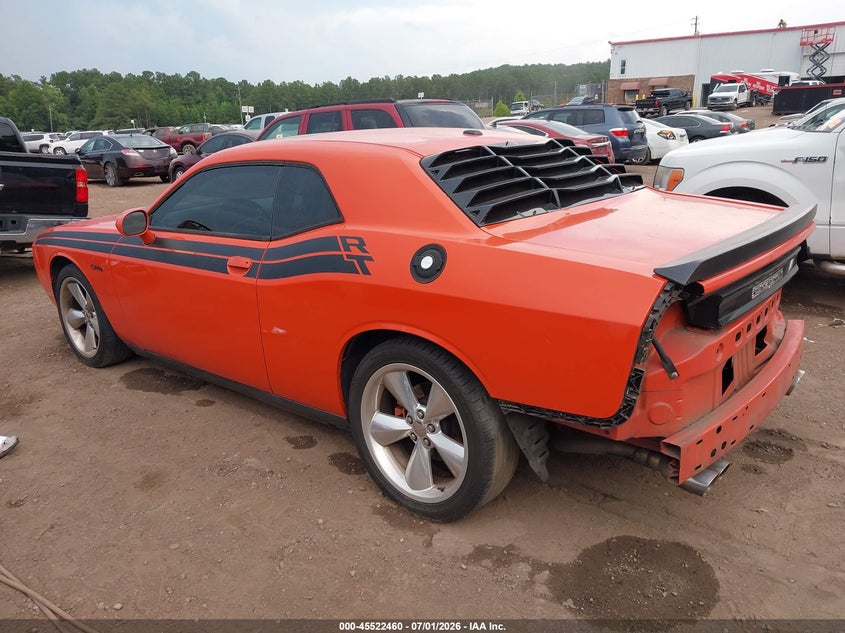 Vin: 2c3cdybt6dh734073, lot: 46020676, dodge challenger r/t classic 20133