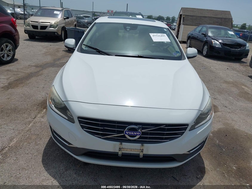 2015 Volvo S60 T5 Premier Plus VIN: YV140MFC1F1311623 Lot: 45522495