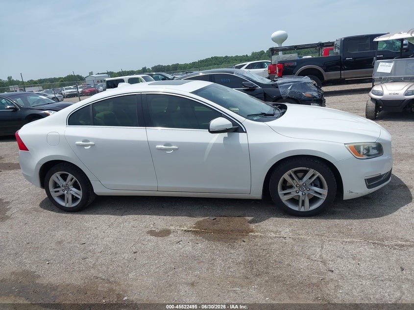 2015 Volvo S60 T5 Premier Plus VIN: YV140MFC1F1311623 Lot: 45522495