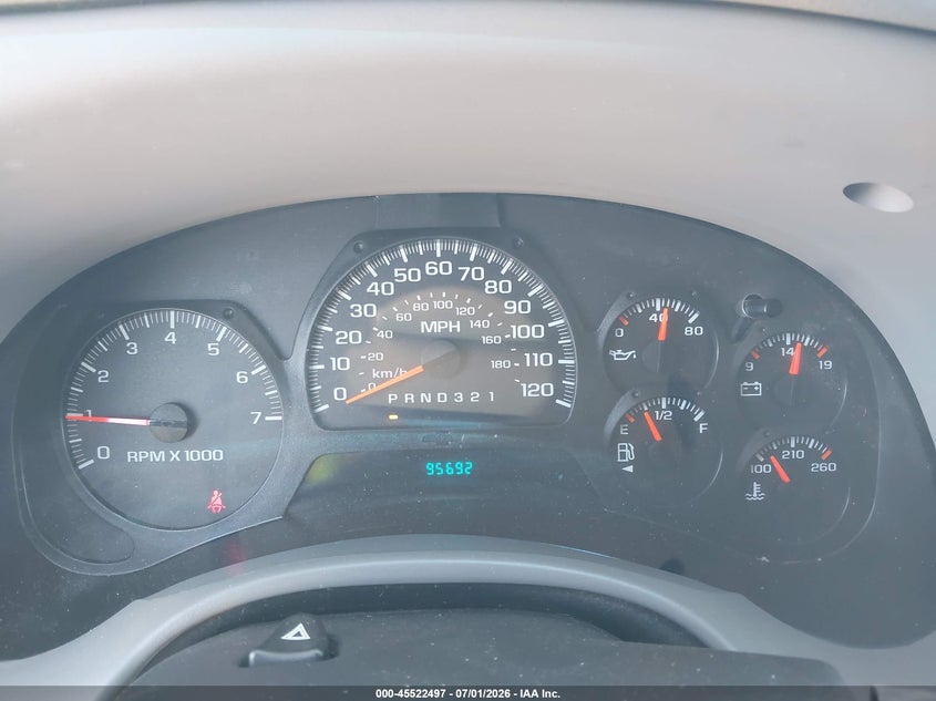 2007 CHEVROLET TRAILBLAZER auction photo 7