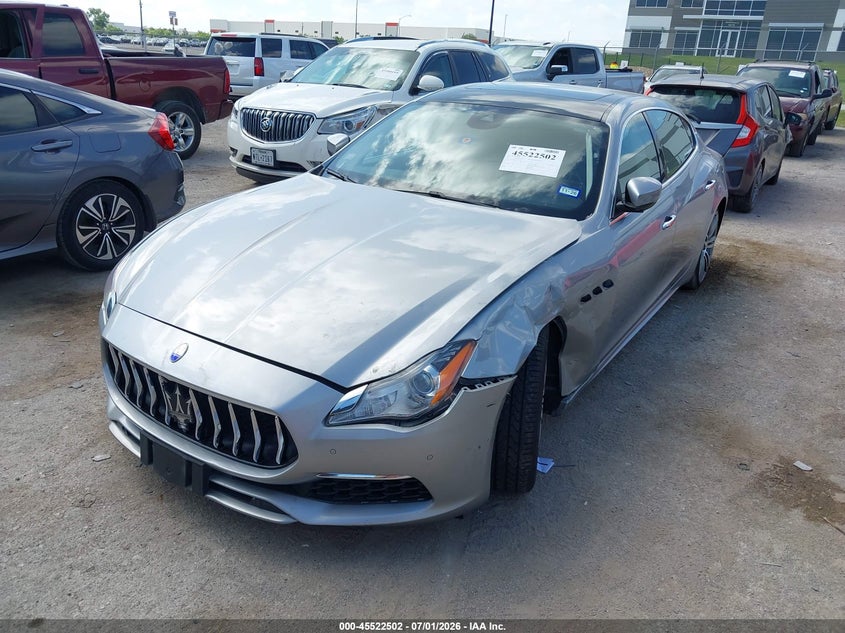 2017 MASERATI QUATTROPORTE auction photo 2