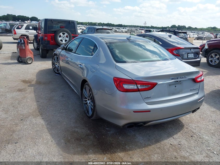 2017 MASERATI QUATTROPORTE auction photo 3
