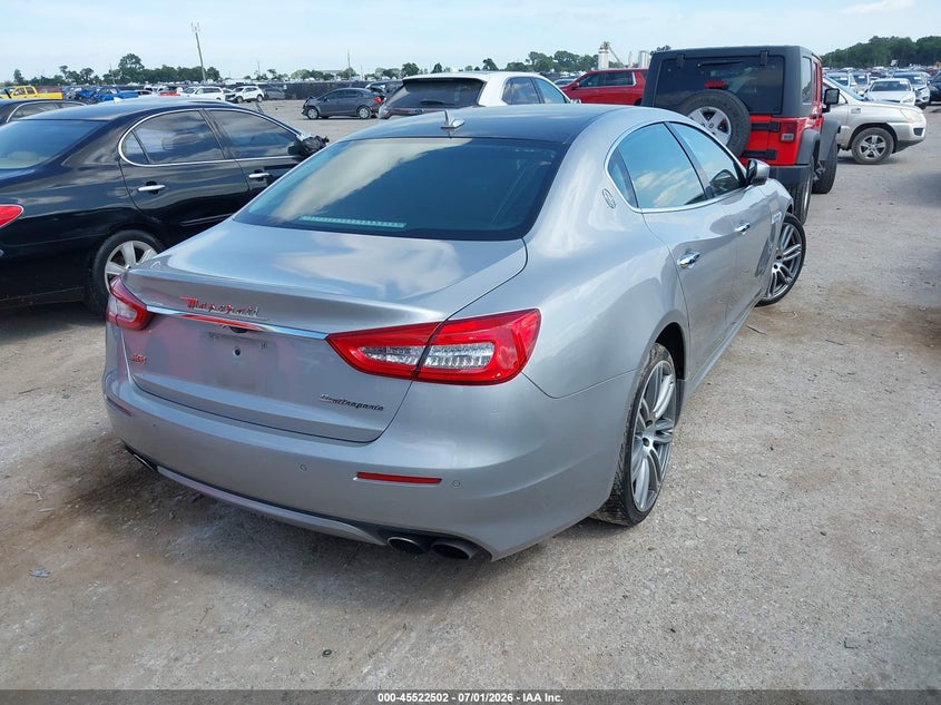 2017 MASERATI QUATTROPORTE auction photo 4