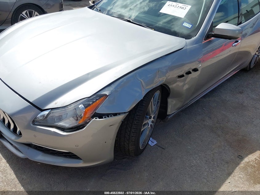 2017 MASERATI QUATTROPORTE auction photo 6