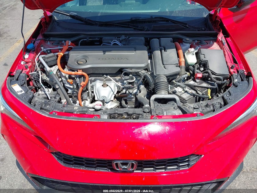 HONDA CIVIC HYBRID 2025 VIN 2HGFE4F81SH336496