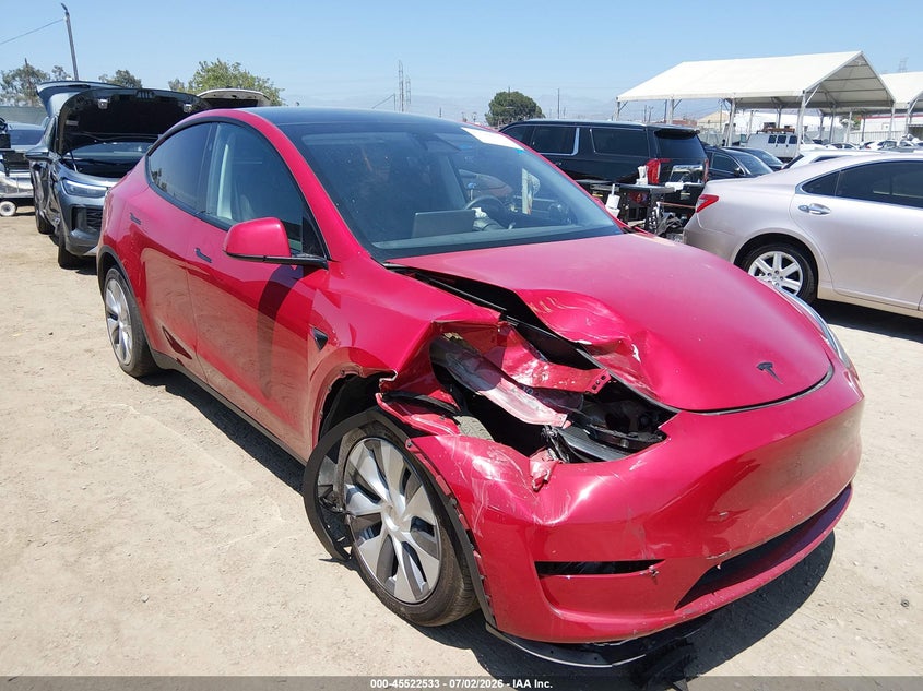 Vin: 7saygaee7pf946233, lot: 46020749, tesla model y awd/long range dual motor all-wheel drive 2023 img_1