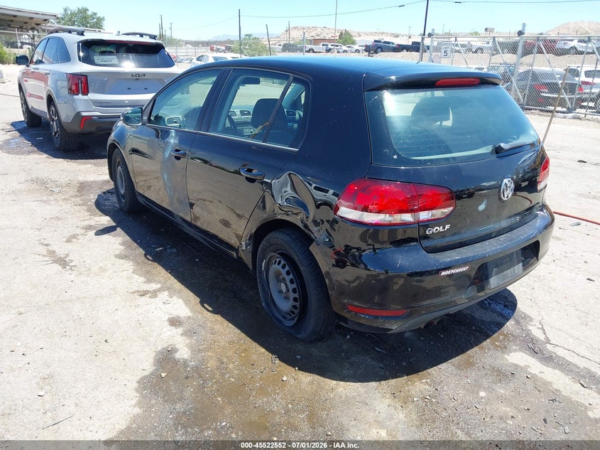 Vin: wvwdb7ajxew010986, lot: 46020768, volkswagen golf 2.5l (a6) (no longer orderable) 20143