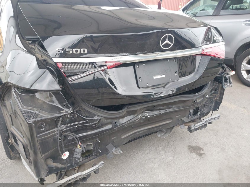 2022 Mercedes-Benz S 500 4Matic VIN: W1K6G6DB1NA078251 Lot: 45522558