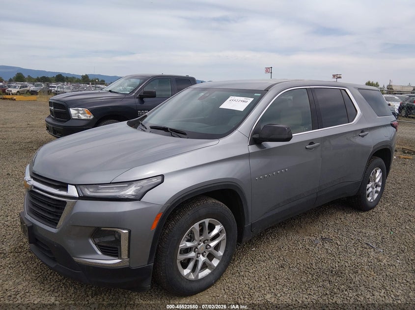 2023 CHEVROLET TRAVERSE auction photo 2