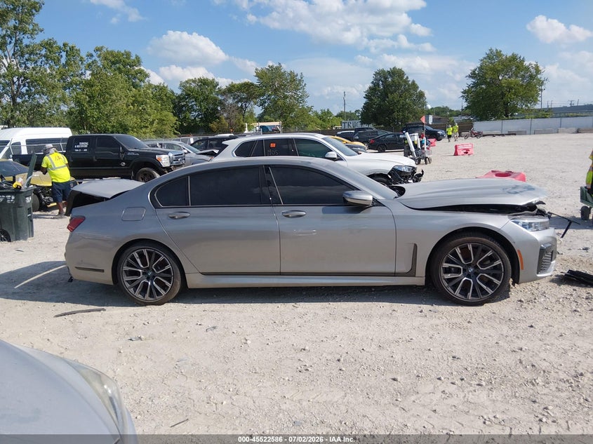 2020 BMW 750I xDrive VIN: WBA7U2C00LCD19766 Lot: 45522586