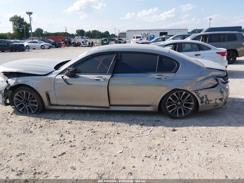 2020 BMW 750I xDrive VIN: WBA7U2C00LCD19766 Lot: 45522586