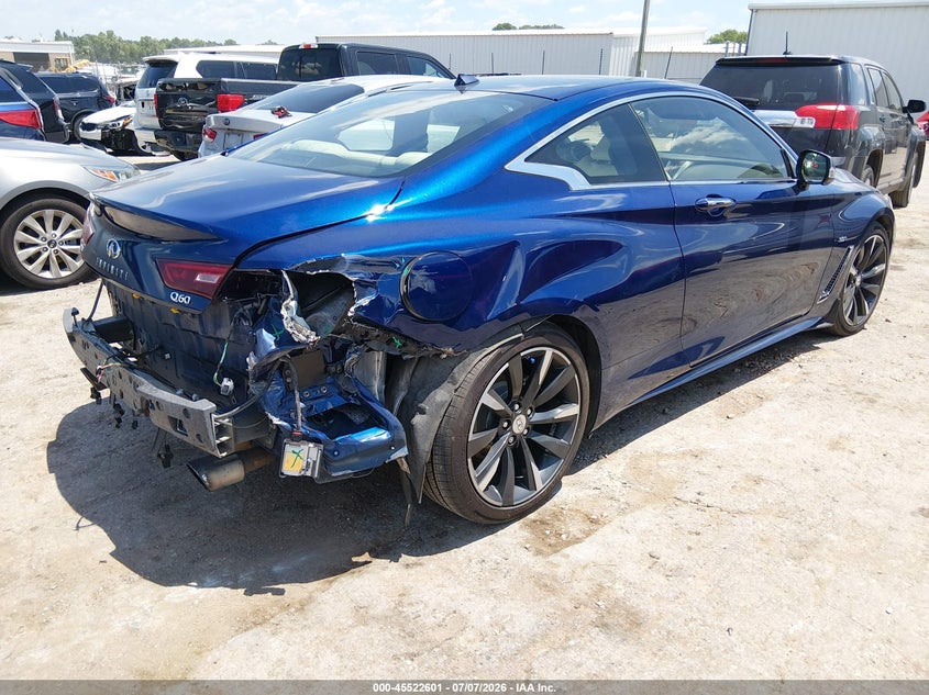 Vin: jn1ev7el6km290083, lot: 46020817, infiniti q60 3.0t luxe 20194