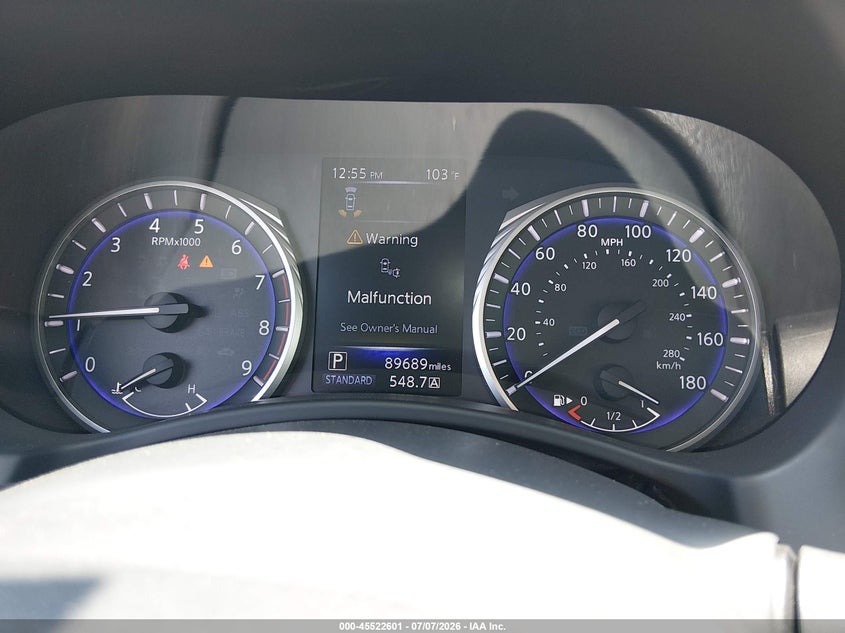 2019 Infiniti Q60 3.0T Luxe VIN: JN1EV7EL6KM290083 Lot: 45522601