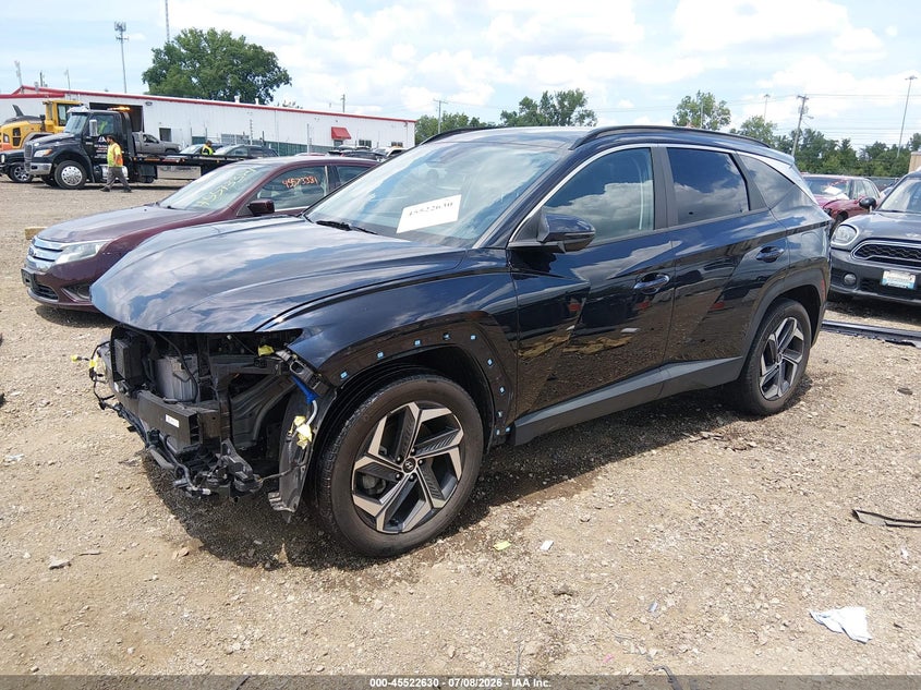 2023 HYUNDAI TUCSON HYBRID auction photo 2