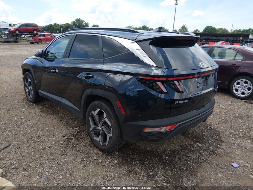 2023 HYUNDAI TUCSON HYBRID auction photo 3