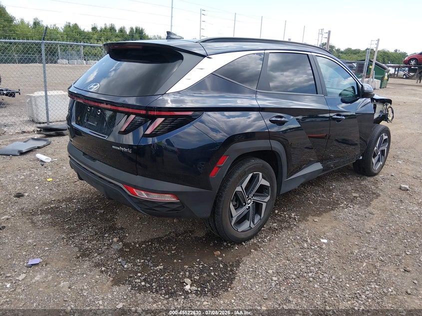 2023 HYUNDAI TUCSON HYBRID auction photo 4