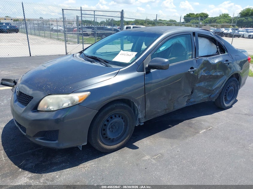 2010 Toyota Corolla, Левый бок, IAAI, VIN 1NXBU4EE7AZ235008 — фото 2