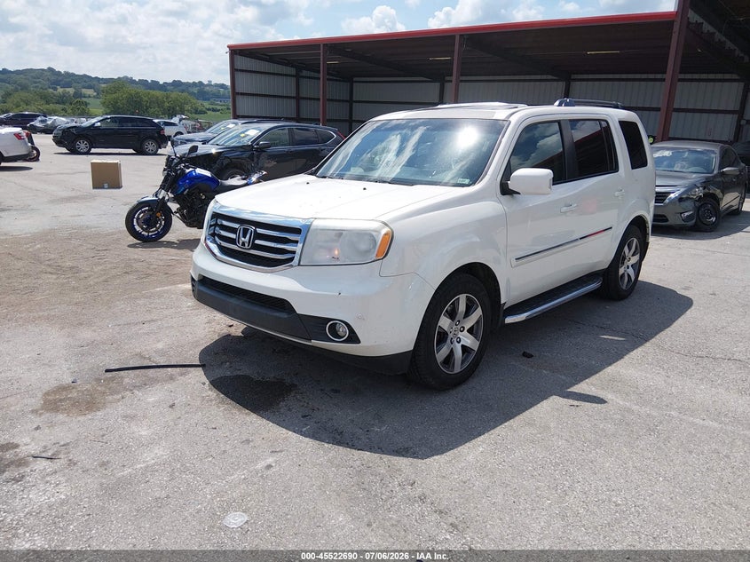 Vin: 5fnyf4h98fb034872, lot: 46020906, honda pilot touring 20152