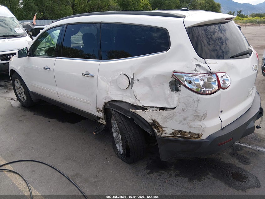 Vin: 1gnkrged7bj182254, lot: 46020909, chevrolet traverse lt w/1lt 20113