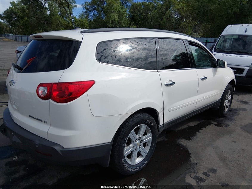 Vin: 1gnkrged7bj182254, lot: 46020909, chevrolet traverse lt w/1lt 20114