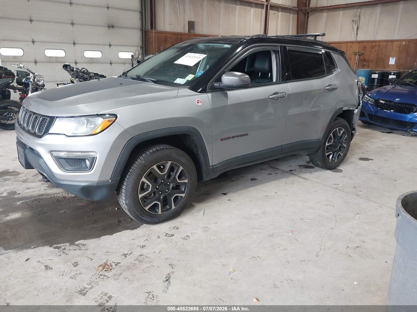 Vin: 3c4njddb1lt189531, lot: 46020911, jeep compass trailhawk 4x4 20202