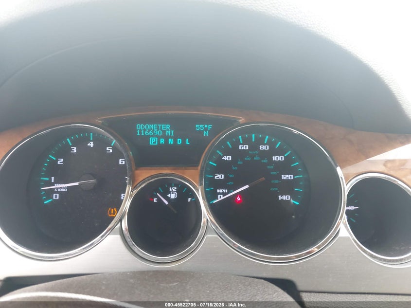 2012 Buick Enclave Leather VIN: 5GAKRCED3CJ180151 Lot: 45522705