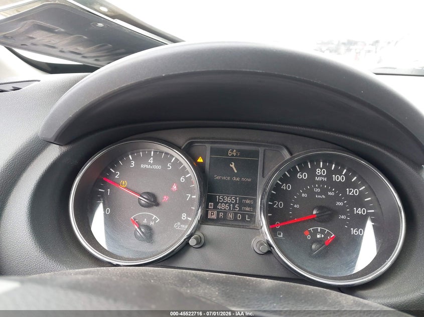 2012 NISSAN ROGUE SPORT UTILITY VEHICLE 2.5L I-4 DOHC, VVT, 170HP