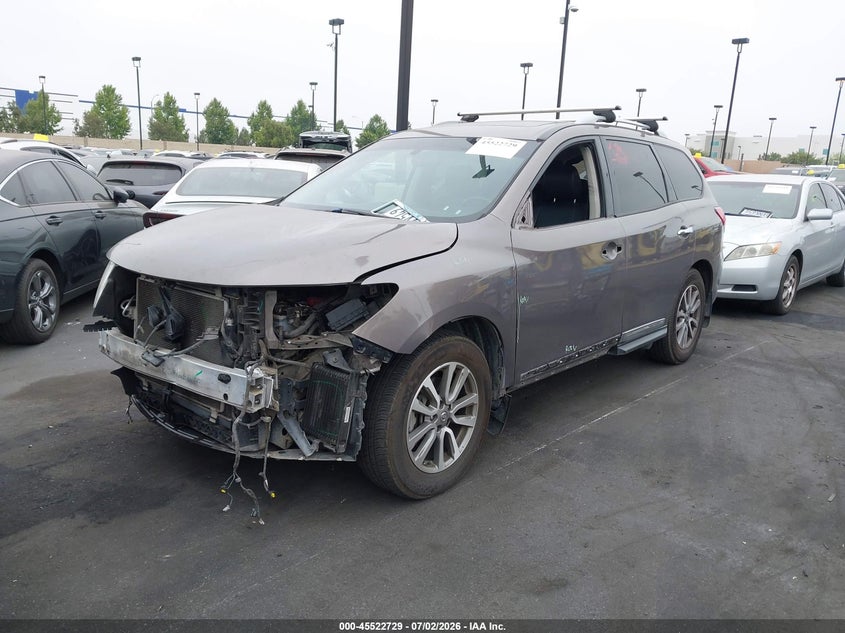2014 Nissan Pathfinder Sl 5N1AR2MM1EC607836 photo 1