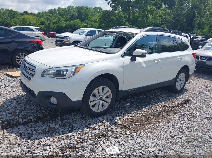 2016 SUBARU OUTBACK auction photo 2