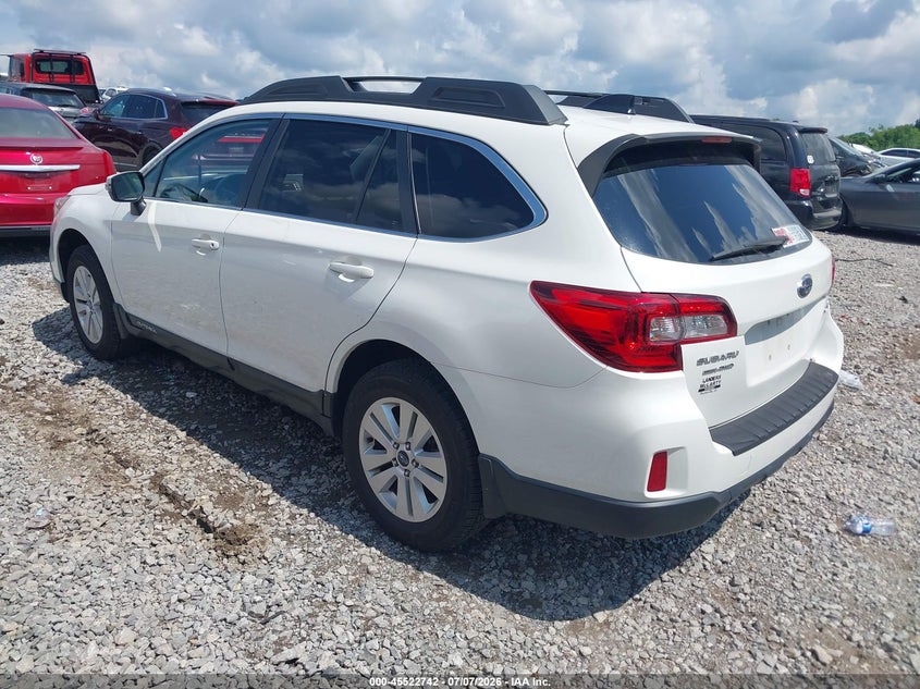 2016 SUBARU OUTBACK auction photo 3