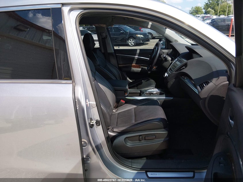 2017 ACURA MDX SPORT UTILITY VEHICLE 3.5L V-6 DI, VVT, 290HP