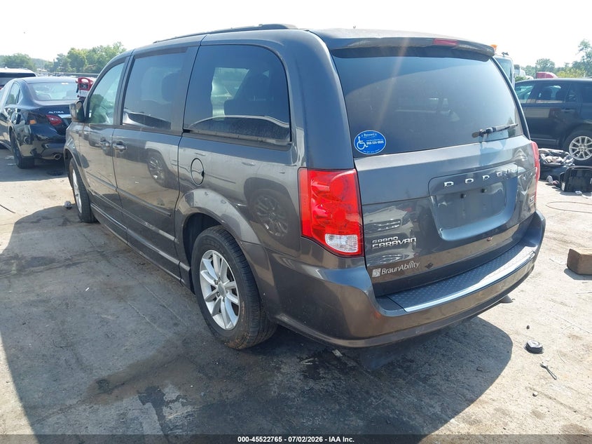 Vin: 2c4rdgcg3fr717293, lot: 46020981, dodge grand caravan sxt 20153