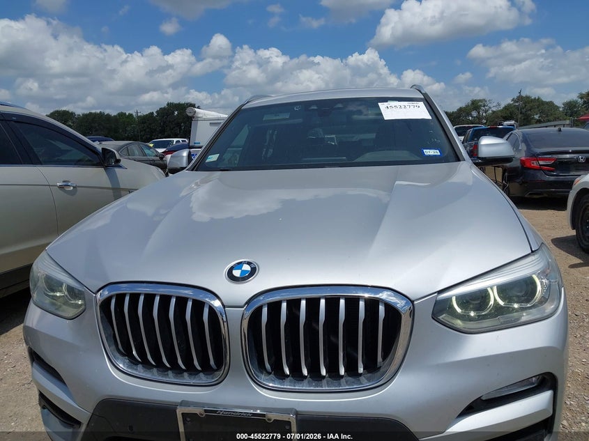 2019 BMW X3 SPORT UTILITY VEHICLE 2.0L I-4 DI, DOHC, VVT, TURBO, 248HP