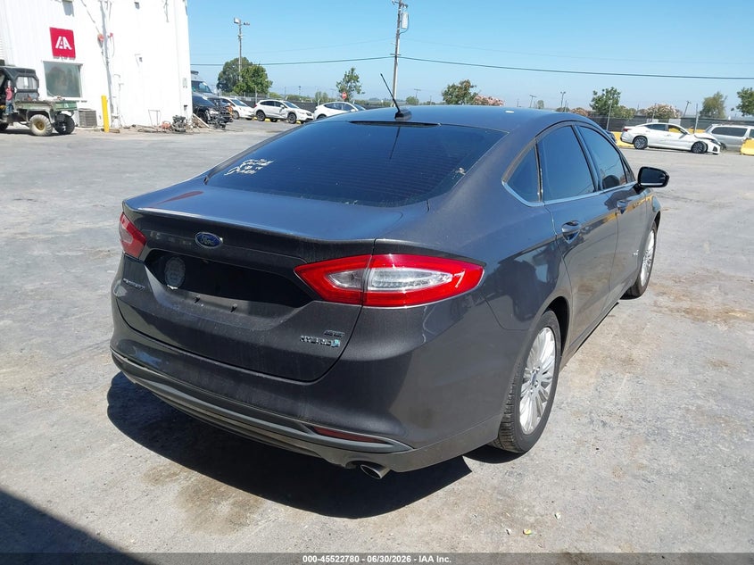 2016 FORD FUSION HYBRID auction photo 4