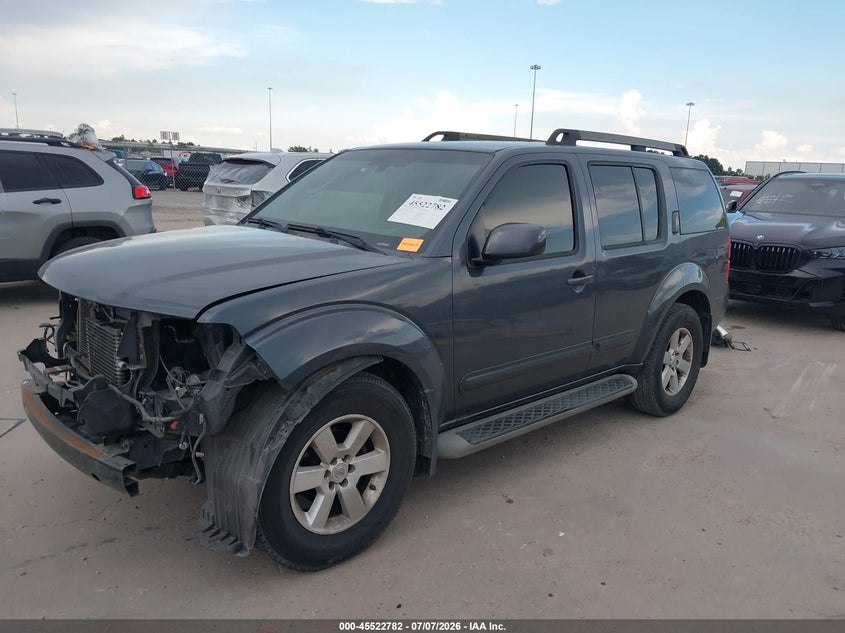 Vin: 5n1ar1nn4cc623642, lot: 46020998, nissan pathfinder sv 20122