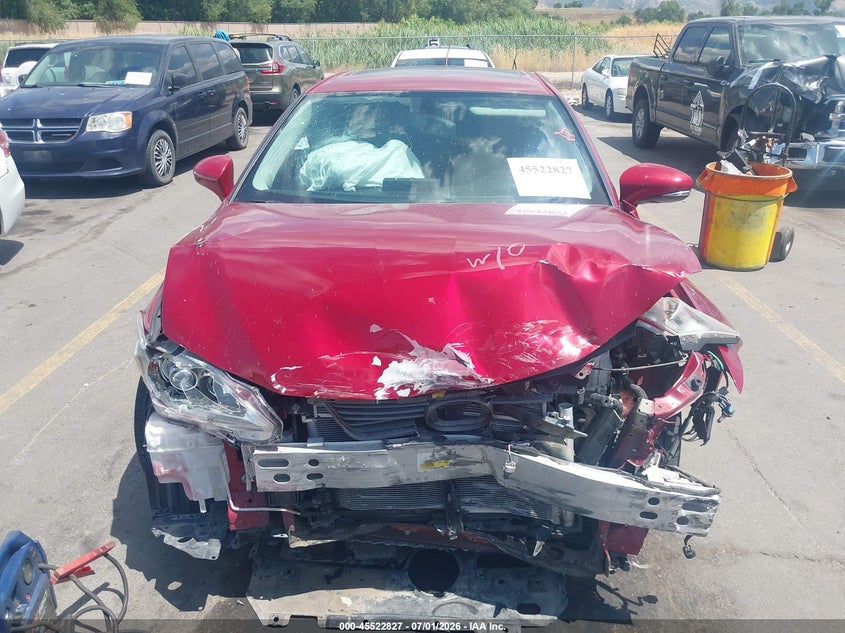 2012 Lexus Ct 200H Premium VIN: JTHKD5BH5C2109476 Lot: 45522827