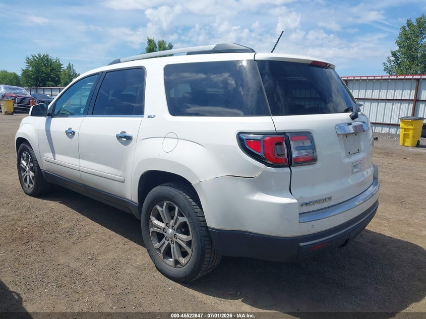 Vin: 1gkkvred4dj202466, lot: 46021063, gmc acadia slt-1 20133