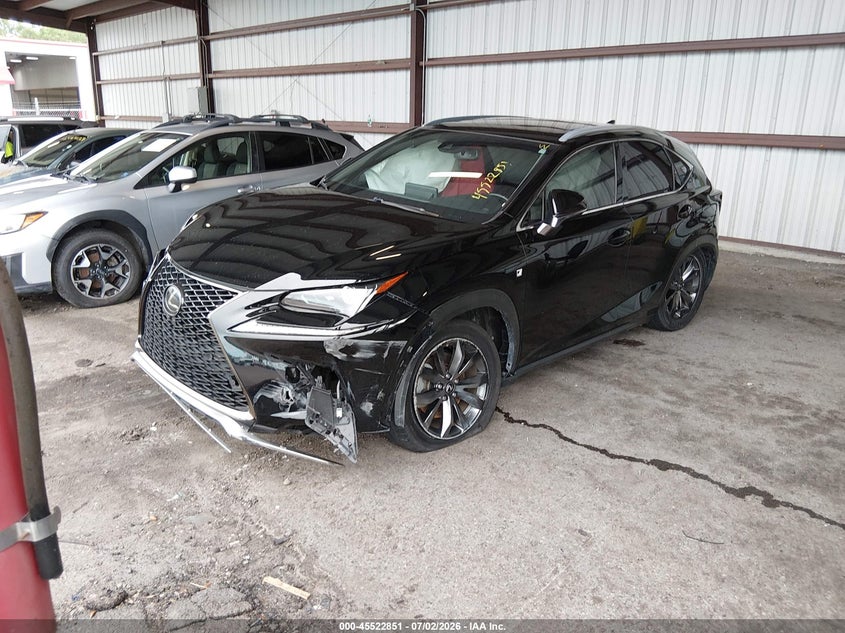 Vin: jtjsarbzxl2174296, lot: 46021066, lexus nx 300 f sport 20202