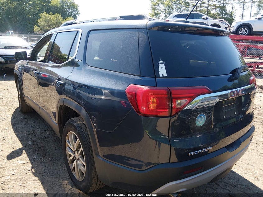 Vin: 1gkknsls4jz123434, lot: 46021078, gmc acadia sle-2 20183