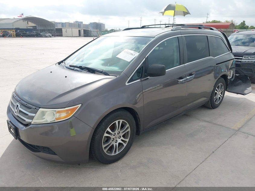 2011 HONDA ODYSSEY VAN 3.5L V-6 VVT, 248HP