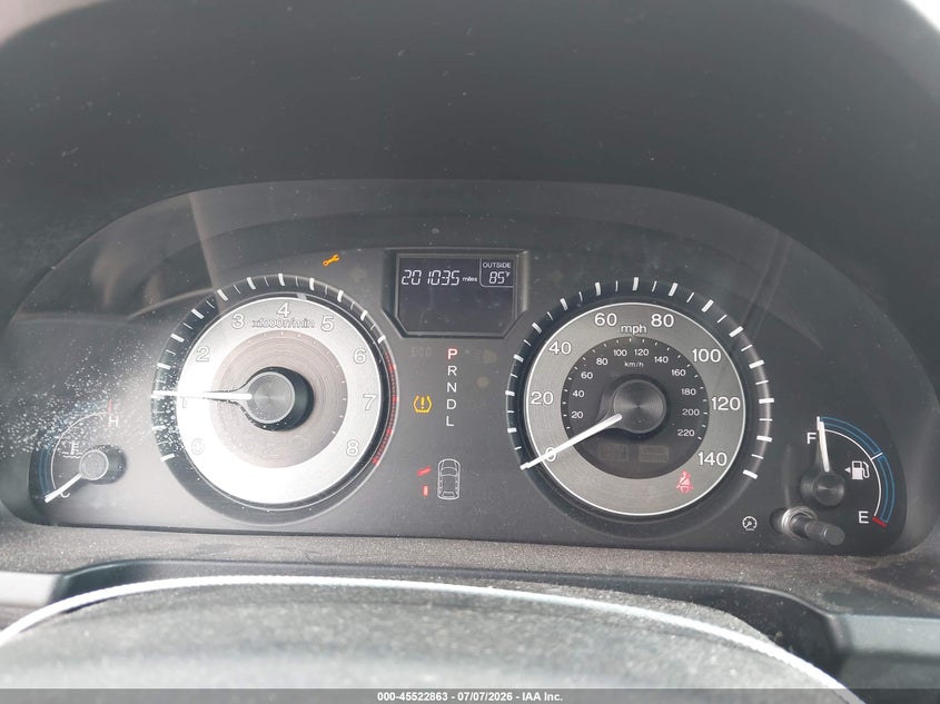 2011 HONDA ODYSSEY VAN 3.5L V-6 VVT, 248HP