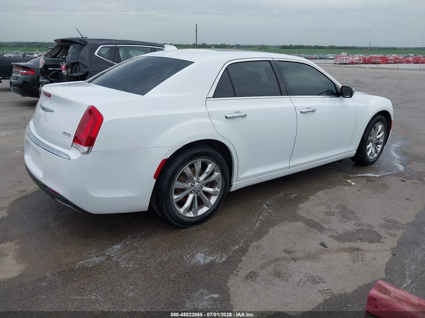 Vin: 2c3ccakg5jh228999, lot: 46021080, chrysler 300 limited awd 20184