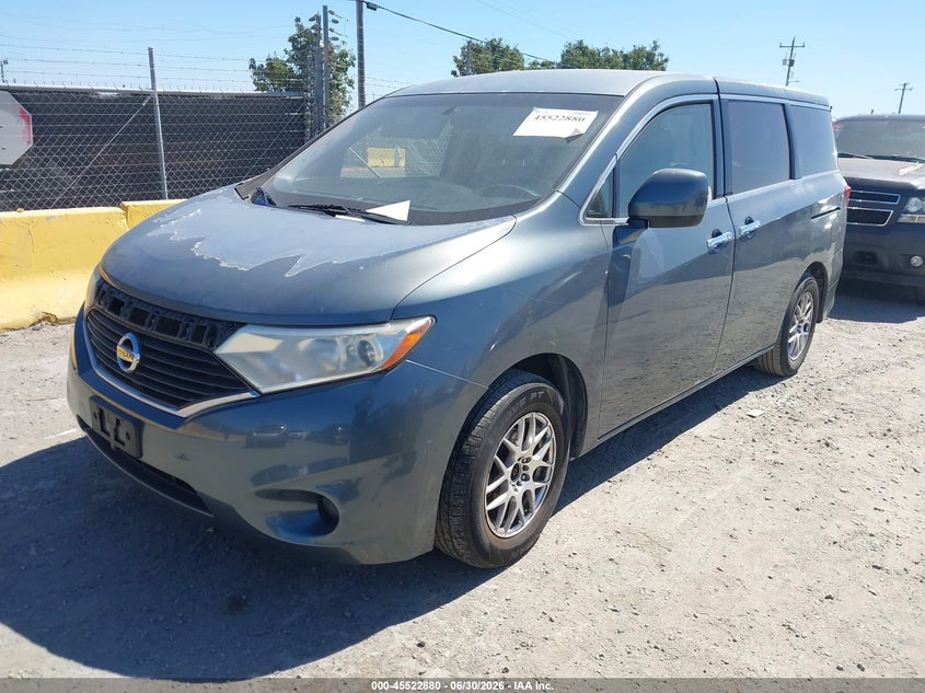 2012 Nissan Quest S JN8AE2KP0C9031751 photo 1