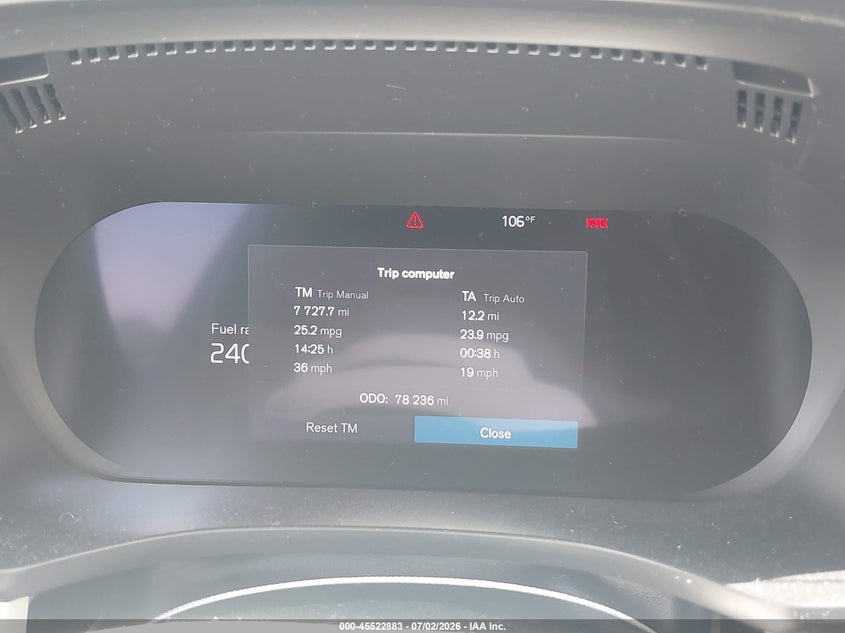 2022 Volvo Xc60 B5 Inscription VIN: YV4L12DL8N1002474 Lot: 45522883