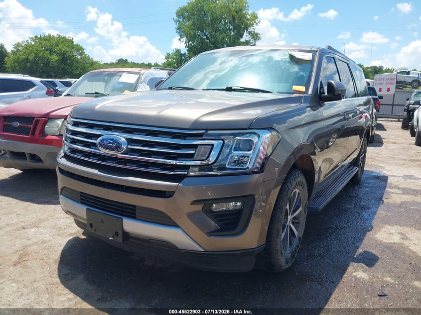 Vin: 1fmjk1ht1kea50135, lot: 46021119, ford expedition max xlt 20192
