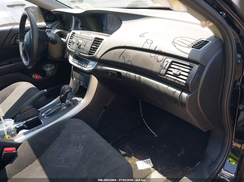 2014 HONDA ACCORD auction photo 5