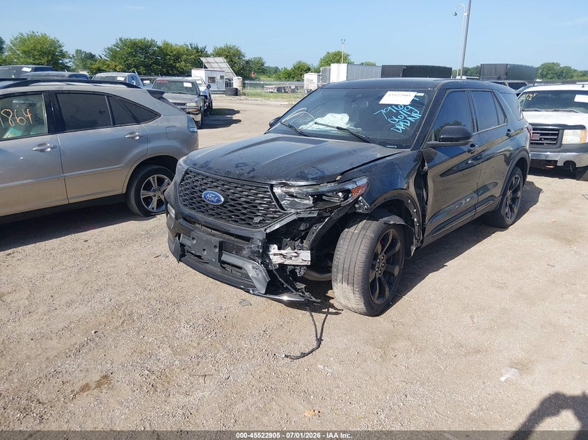 Vin: 1fm5k8gc9ngc48580, lot: 46021121, ford explorer st 20222