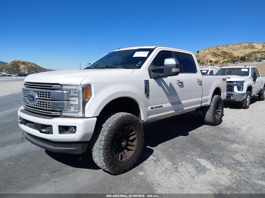 2018 Ford F250, Удар ззаду, IAAI, VIN 1FT7W2BT9JEB20321 — фото 2