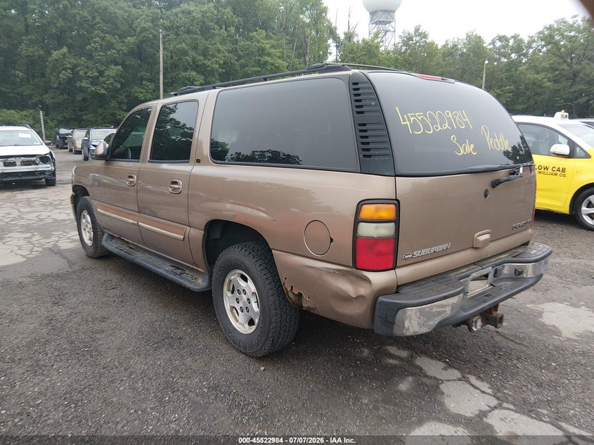2004 CHEVROLET SUBURBAN 1500 auction photo 3